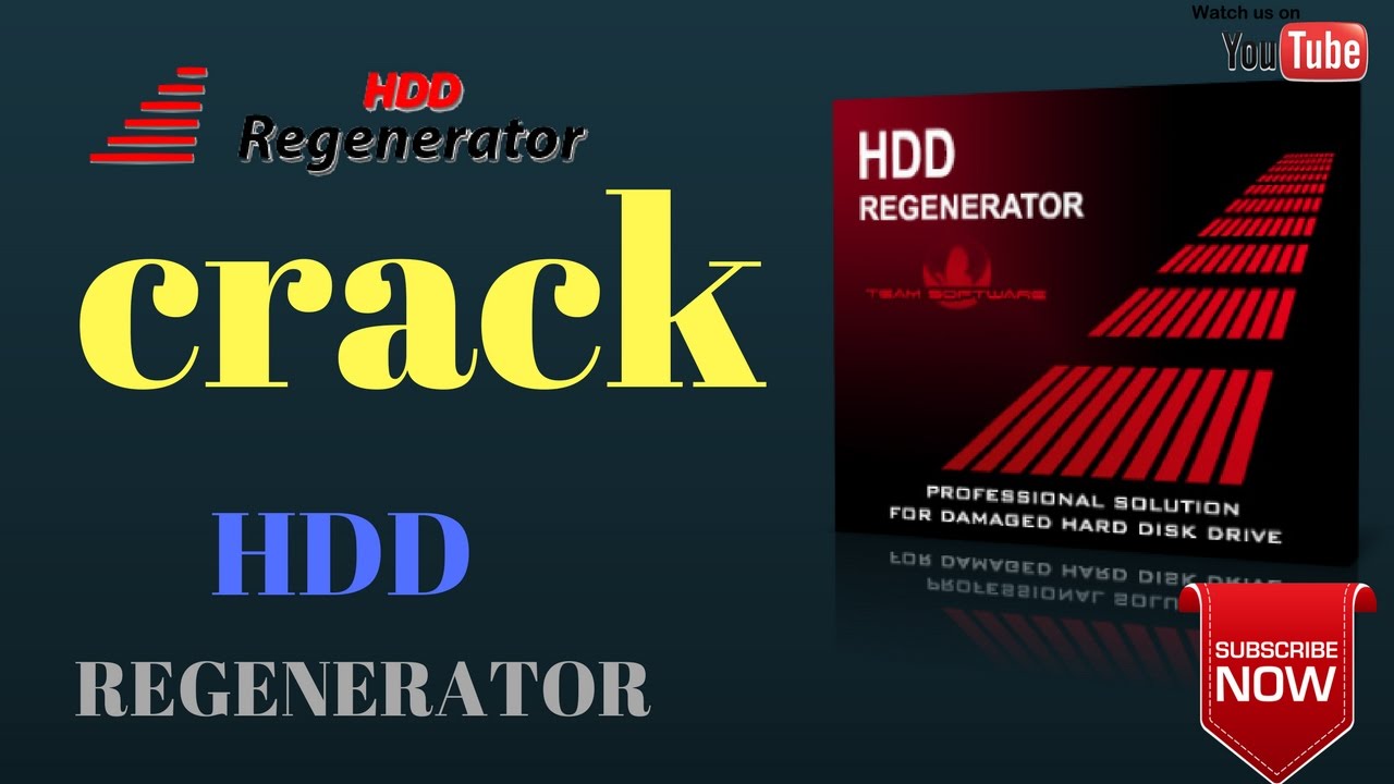 hdd regenerator crack